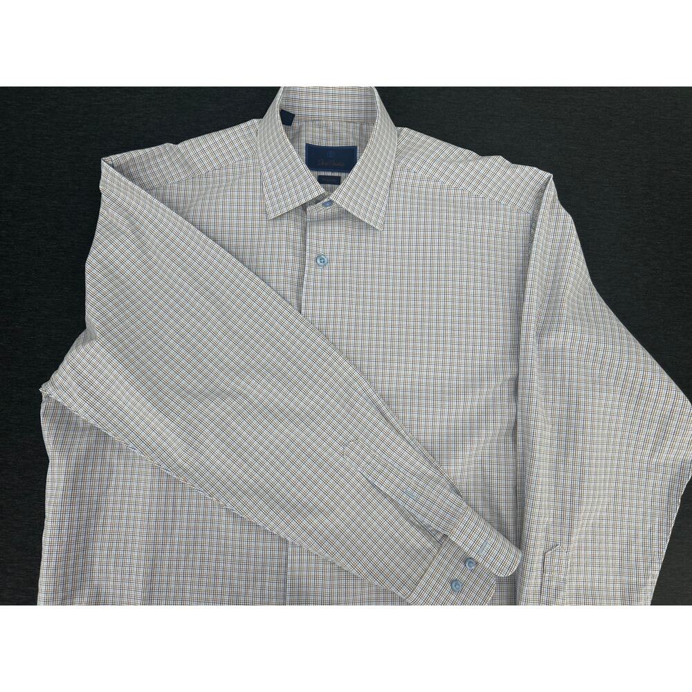 David Donahue Regular Fit Dress Shirt 16/34-35